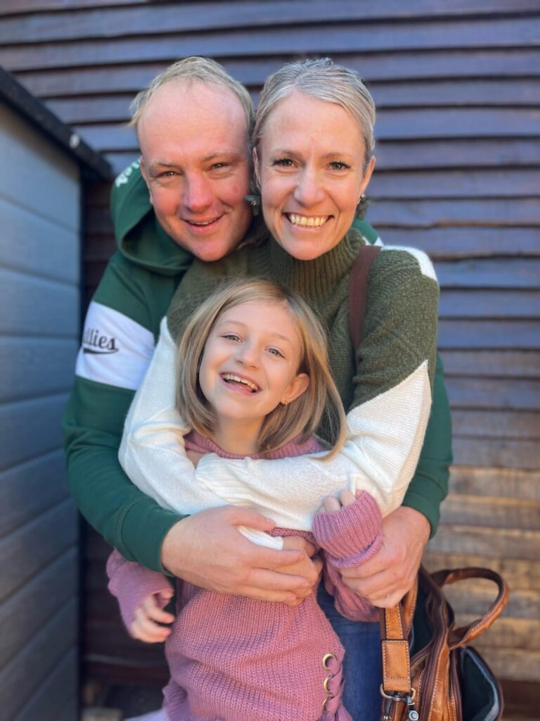 Philip, Marilé and Noa Strauss